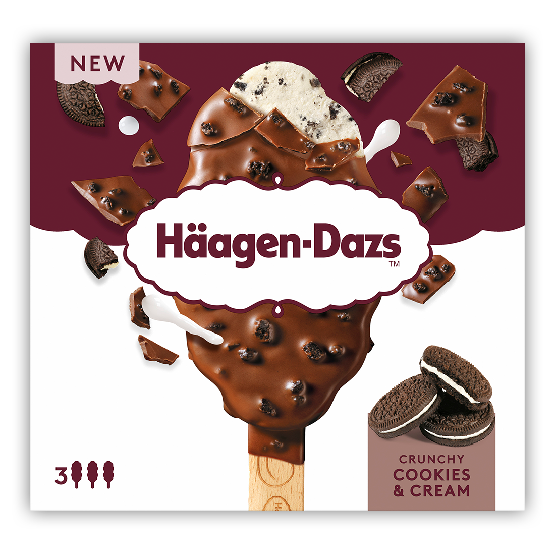 Cookie and Cream Stickbar Multipack